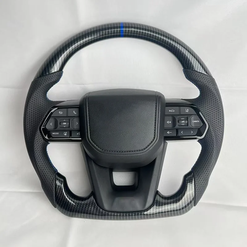 Руль из углеродного волокна для Toyota corolla Fortuner Land Cruiser LC300 LC200 LC150 Hilux N70 N80 Prado LC79 LC71 LC120 Hiace 
Руль из углеродного волокна для Toyota corolla Fortuner Land Cruiser LC300 LC200 LC150 Hilux N70 N80 Prado LC79 LC71 LC120 Hiace