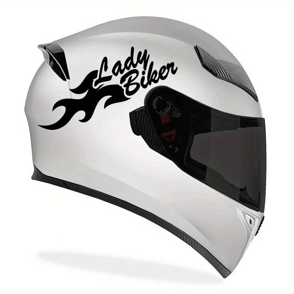 Motorcycle helmet decal for women, biker sticker, car decal, motorcycle vinyl decal
Motorcycle helmet decal for women, biker sticker, car decal, motorcycle vinyl decal