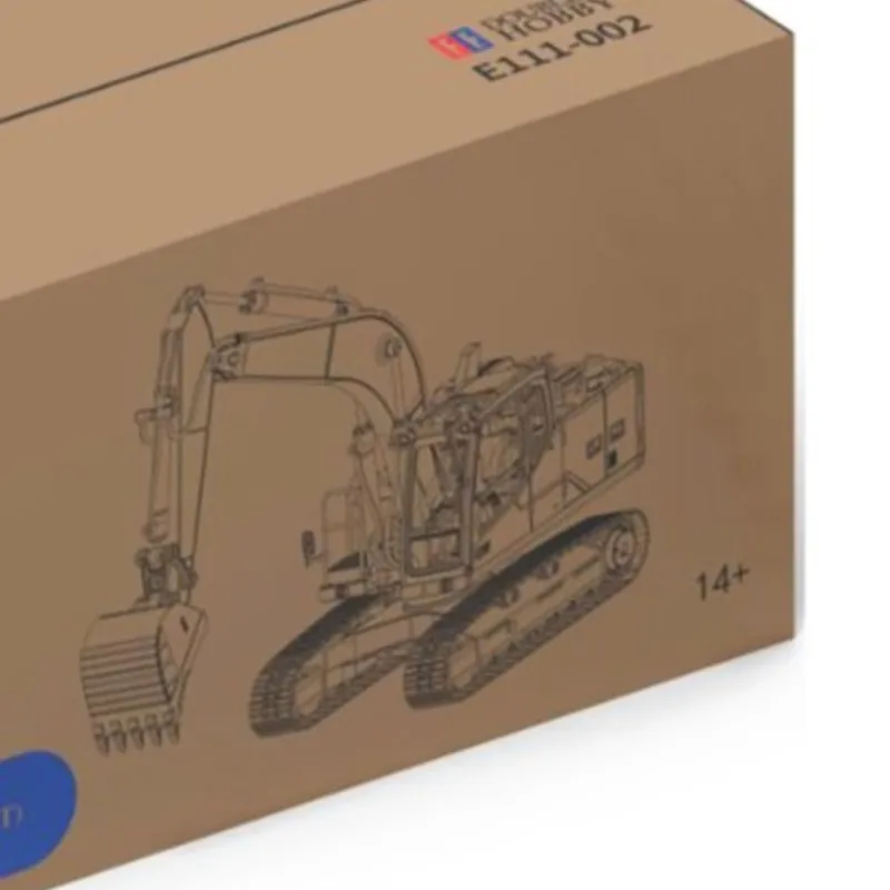 Радиоуправляемый гидравлический экскаватор Toy Double E EC160E из сплава, масштаб 1/14, с бесщеточным двигателем, световой системой и функцией радиоуправления
Радиоуправляемый гидравлический экскаватор Toy Double E EC160E из сплава, масштаб 1/14, с бесщеточным двигателем, световой системой и функцией радиоуправления