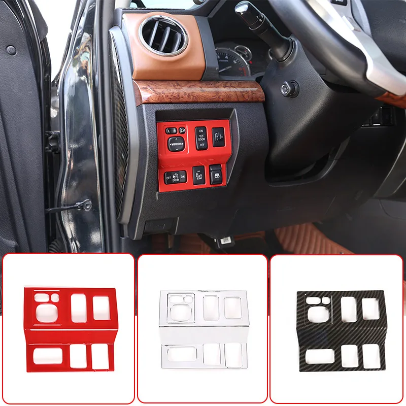 Для Toyota Tundra 2014-2021 ABS кнопки переключателя автомобильной фары из углеродного волокна Панель управления декоративная наклейка автомобильный аксессуар для интерьера
Для Toyota Tundra 2014-2021 ABS кнопки переключателя автомобильной фары из углеродного волокна Панель управления декоративная наклейка автомобильный аксессуар для интерьера