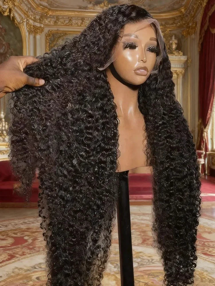 High 300 Density Water Curly Human Hair Lace Front Wigs For Women 30 40 Inch Deep Wave Frontal Wig 13x4 13x6 HD Lace Frontal Wig
High 300 Density Water Curly Human Hair Lace Front Wigs For Women 30 40 Inch Deep Wave Frontal Wig 13x4 13x6 HD Lace Frontal Wig