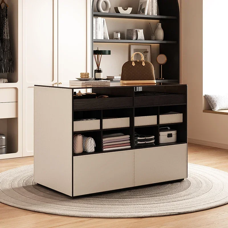 Bedroom Floor Display Italian Minimalist Minimalist Double-Sided Storage Chest of Drawers
Bedroom Floor Display Italian Minimalist Minimalist Double-Sided Storage Chest of Drawers