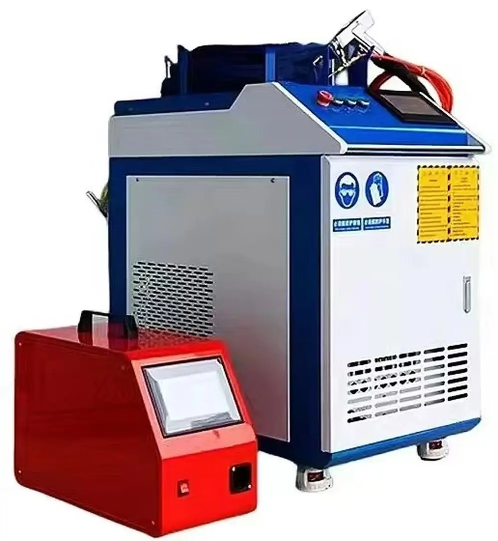 3 in 1 1500w 2000w 3000w Multifunction Metal Laser Rust Remover Handheld Fiber Laser Cleaning Welding Cutting Machine
3 in 1 1500w 2000w 3000w Multifunction Metal Laser Rust Remover Handheld Fiber Laser Cleaning Welding Cutting Machine