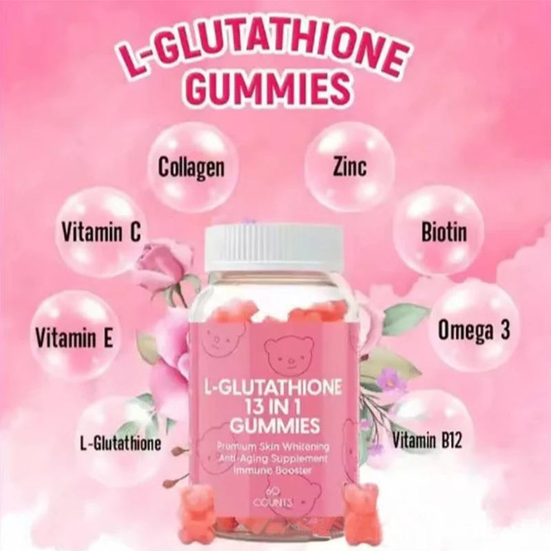 Glutathione gummies maintain normal cellular metabolism enhance immunity and improve skin condition Health food
Glutathione gummies maintain normal cellular metabolism enhance immunity and improve skin condition Health food