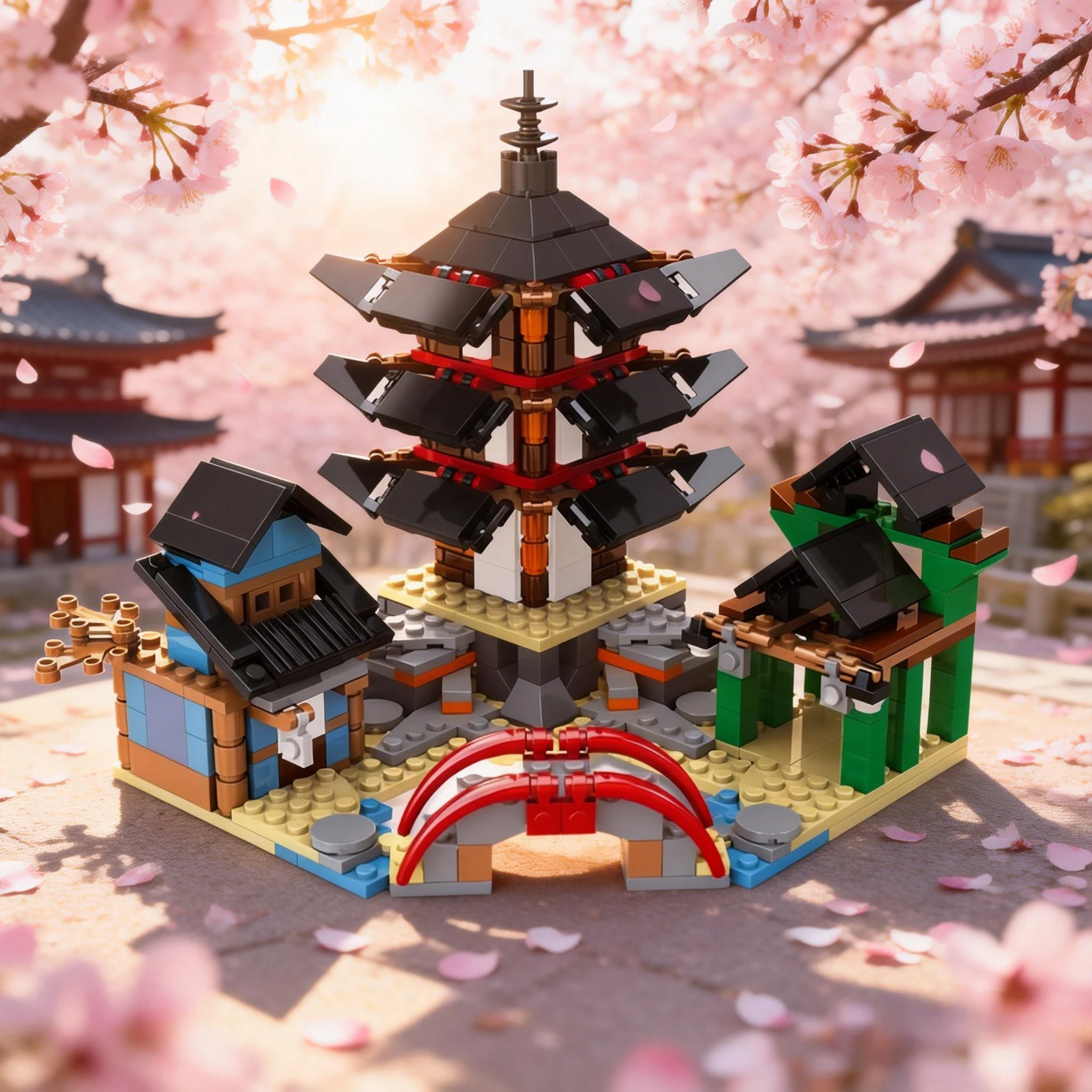 Temple building blocks, architectural building block set, educational toy, Christmas gift, birthday gift (525 pieces)
Temple building blocks, architectural building block set, educational toy, Christmas gift, birthday gift (525 pieces)