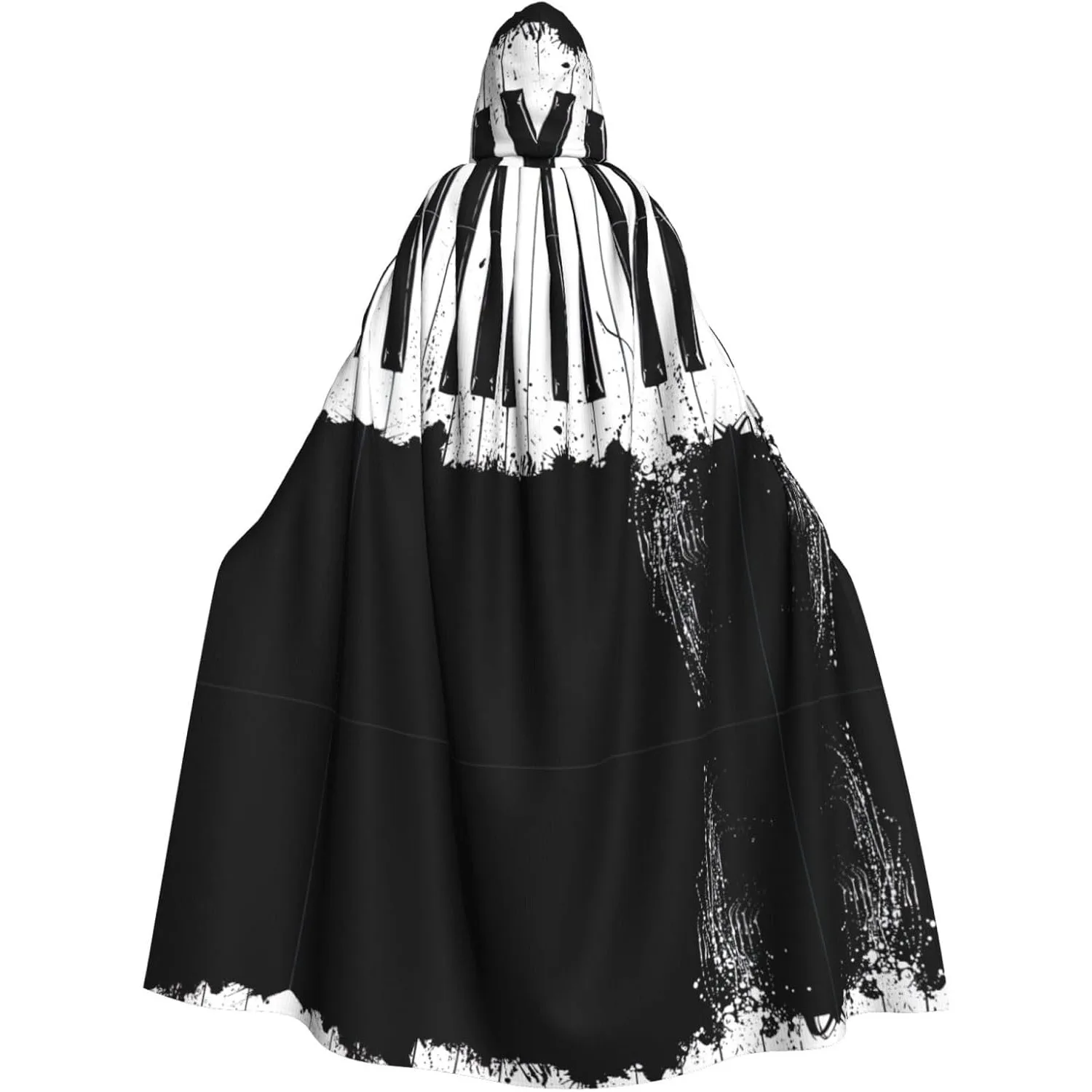 Накидка с капюшоном для взрослых с принтом фортепиано, карнавальная праздничная накидка, халат для косплея, костюм для вечеринки, готический карнавал 
Накидка с капюшоном для взрослых с принтом фортепиано, карнавальная праздничная накидка, халат для косплея, костюм для вечеринки, готический карнавал