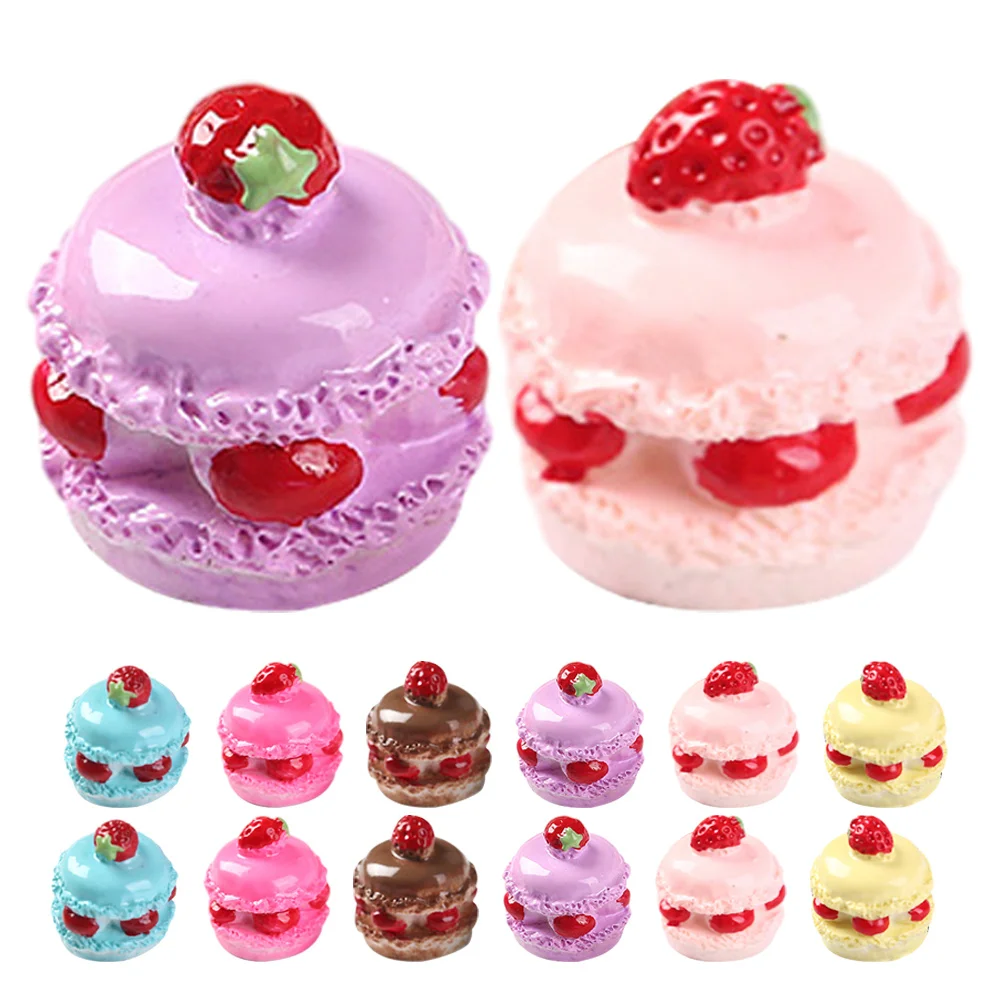 18Pcs Miniature Cake Decorations Artificial Food Props Mini Dessert Models Mini House Kitchen Decor Resin Ornaments
18Pcs Miniature Cake Decorations Artificial Food Props Mini Dessert Models Mini House Kitchen Decor Resin Ornaments