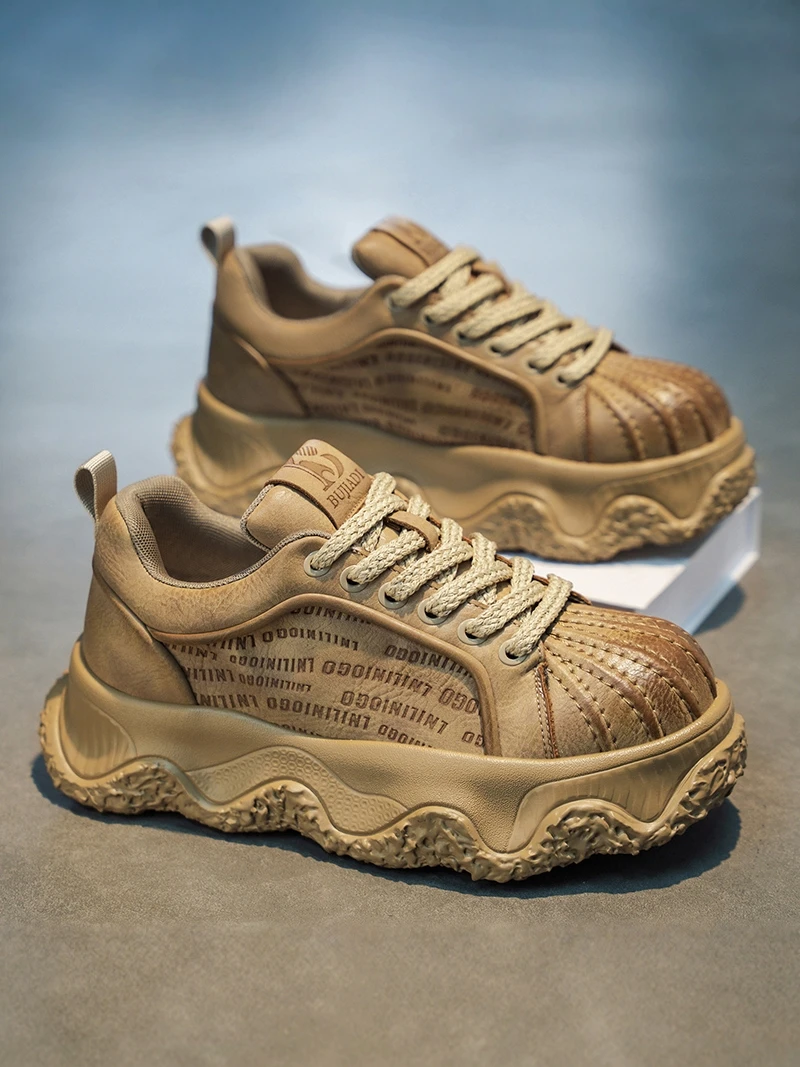 Men's 2026 New Summer High-End Casual Sports Shoes Thick Bottom Heightening Head Bread Board Shoes Fashionable All-Match
Men's 2026 New Summer High-End Casual Sports Shoes Thick Bottom Heightening Head Bread Board Shoes Fashionable All-Match