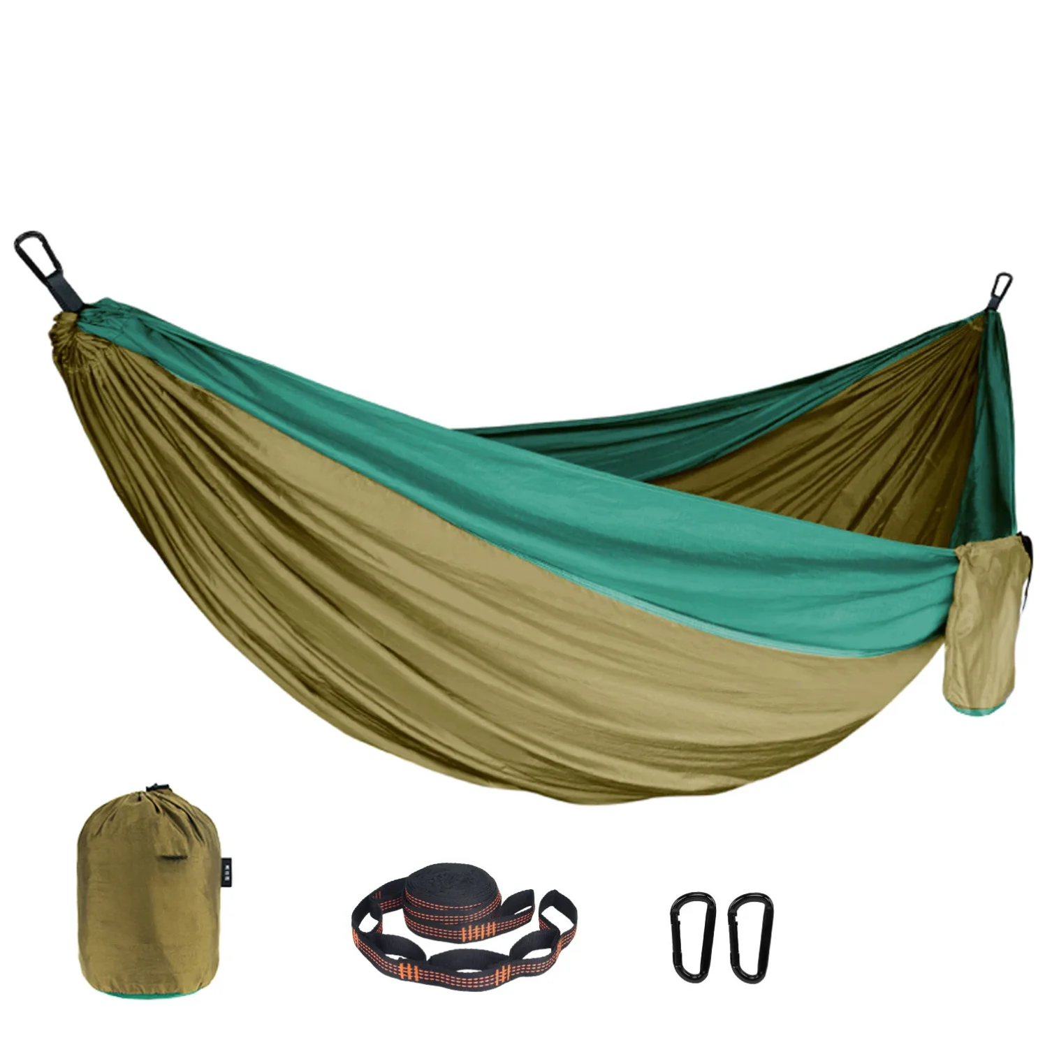 Portable Nylon Parachute Fabric Single and Double Size Outdoor Camping Hiking Garden Hammock
Portable Nylon Parachute Fabric Single and Double Size Outdoor Camping Hiking Garden Hammock