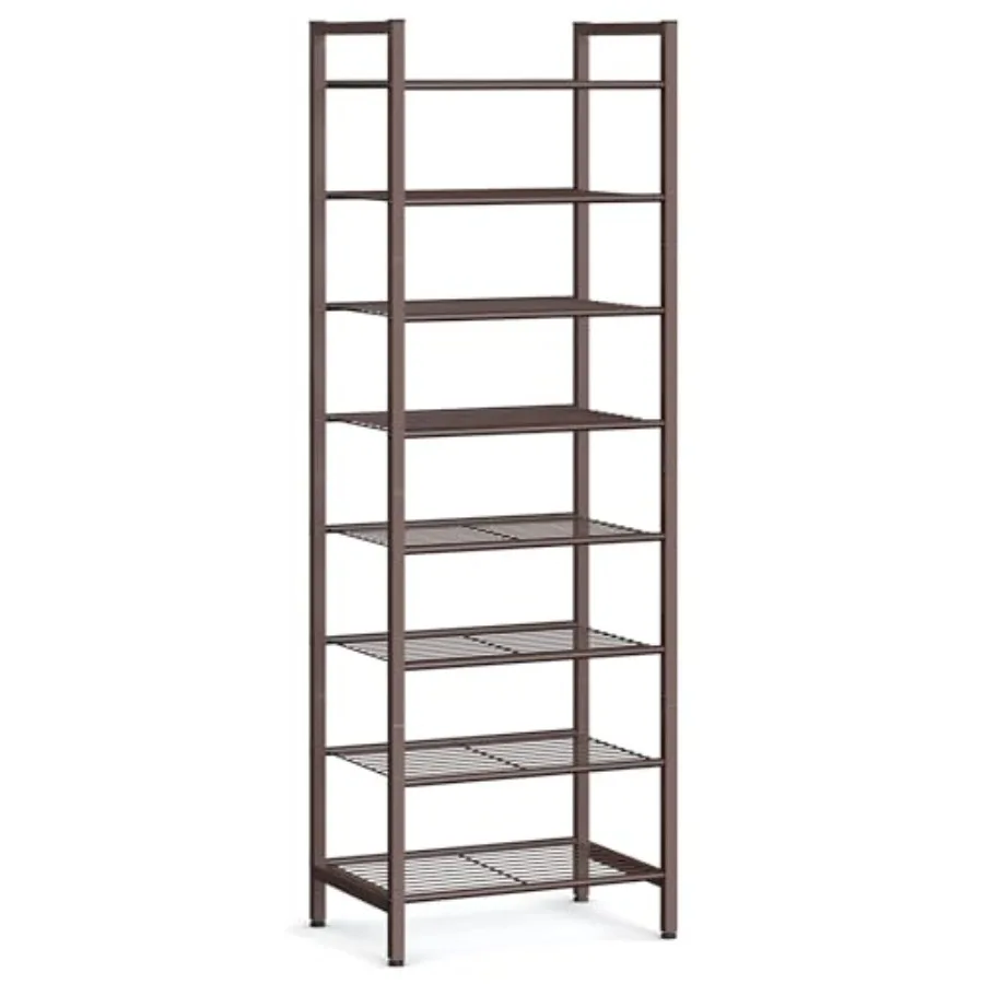 Narrow Shoe Rack - Sturdy 8 Tier Metal Tall Shoe Rack Shelf Slim Shoe Storage Organizer for Closet Entryway Small Spaces 12"D x
Narrow Shoe Rack - Sturdy 8 Tier Metal Tall Shoe Rack Shelf Slim Shoe Storage Organizer for Closet Entryway Small Spaces 12"D x