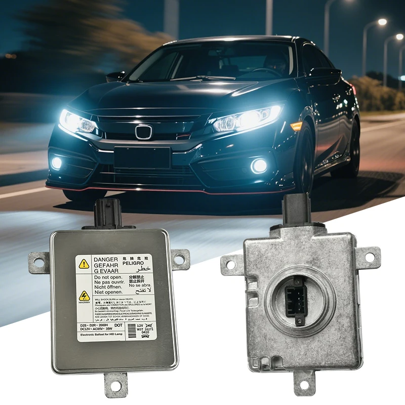 Xenon HID Electronic Ballast Module W3T16271 W3T19371 W3T15671 W3T13072 W3T14371 W3T10471 for 2002-2010 Acura/Honda 2004-2008
Xenon HID Electronic Ballast Module W3T16271 W3T19371 W3T15671 W3T13072 W3T14371 W3T10471 for 2002-2010 Acura/Honda 2004-2008