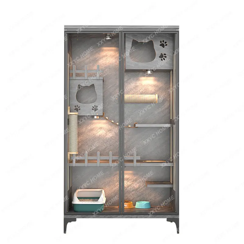 Solid Wood Cat Villa Household Multi-Layer Wooden Cat House Cat Cage Pet Shop Cat Cabinet Cat House Cattery Cat House
Solid Wood Cat Villa Household Multi-Layer Wooden Cat House Cat Cage Pet Shop Cat Cabinet Cat House Cattery Cat House