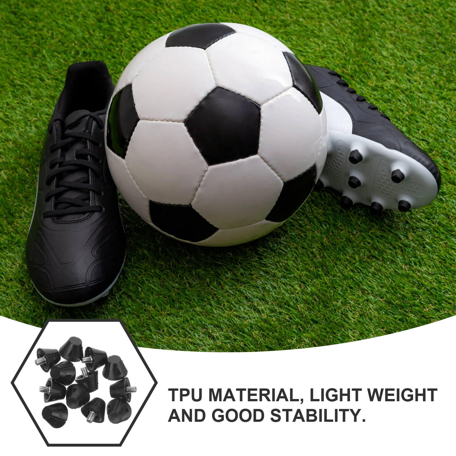 12 Pcs Football Spikes Track Shoe Nail for Shoes Running Replacement Boot Studs
12 Pcs Football Spikes Track Shoe Nail for Shoes Running Replacement Boot Studs