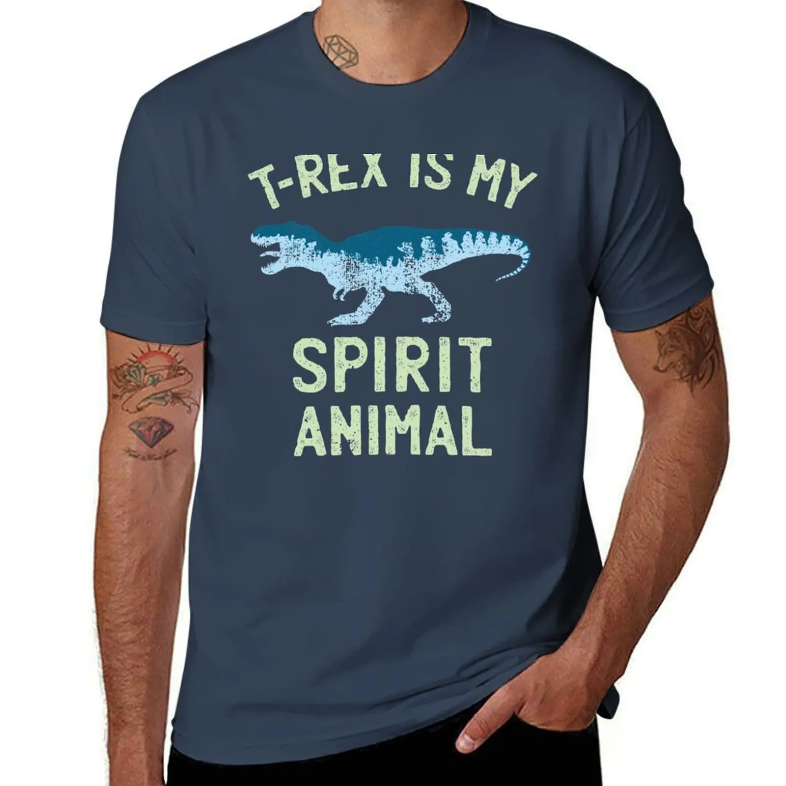 T-Rex Animal Spirit is my T-Shirt Daily Casual Short Sleeve Tee Shirt
T-Rex Animal Spirit is my T-Shirt Daily Casual Short Sleeve Tee Shirt