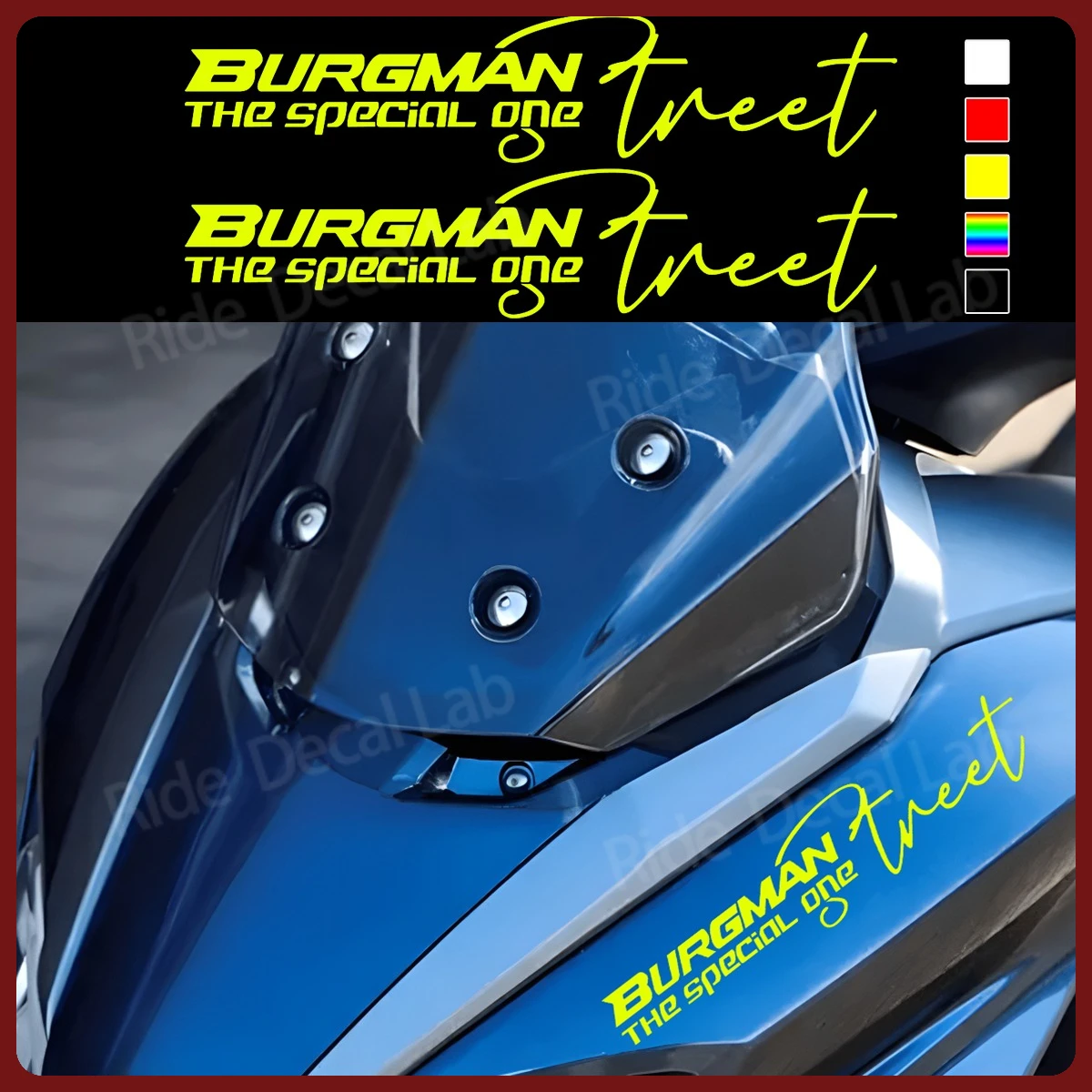 Наклейка с эмблемой Burgman Street, подходящая для аксессуаров для мотоциклов Suzuki Burgman Street и модификаций головной части/боковых элементов.
Наклейка с эмблемой Burgman Street, подходящая для аксессуаров для мотоциклов Suzuki Burgman Street и модификаций головной части/боковых элементов.
