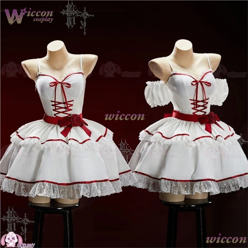 Wonka Cos Rose Manor Lolita Gown Dress Halloween Cosplay Costume Vintage Suspender Dress For Women Comic Con Party Jirai Kei Red
Wonka Cos Rose Manor Lolita Gown Dress Halloween Cosplay Costume Vintage Suspender Dress For Women Comic Con Party Jirai Kei Red