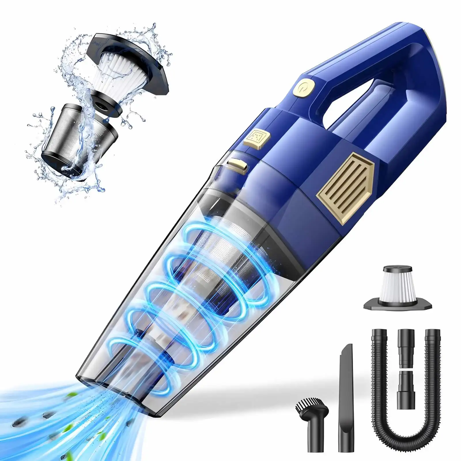 High Power Portable Car Vacuum Cleaner Powerful Auto Vacuum
High Power Portable Car Vacuum Cleaner Powerful Auto Vacuum
