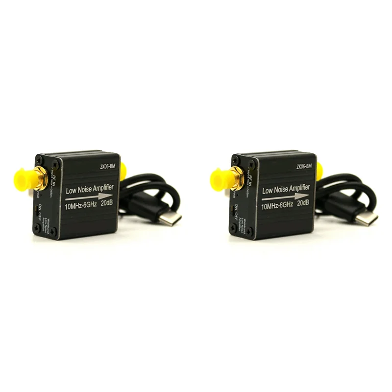 【BRAND NEW】2X LNA RF Power Preamplifier Module 100Khz-6Ghz/10Ghz 20Db High Gain LNA Low Noise Amplifier ZK06-BM
【BRAND NEW】2X LNA RF Power Preamplifier Module 100Khz-6Ghz/10Ghz 20Db High Gain LNA Low Noise Amplifier ZK06-BM