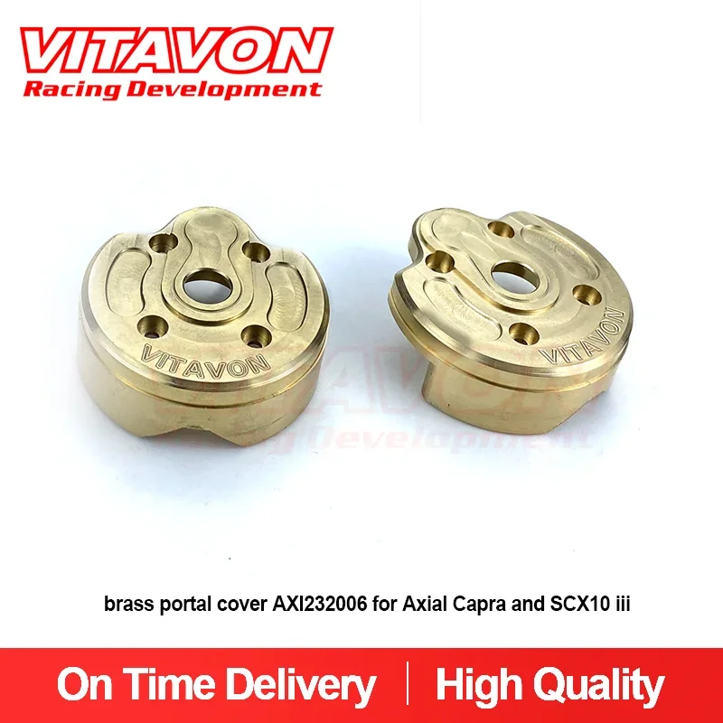 VITAVON CNC латунная крышка портала AXI232006 для осевого каприа и SCX10 iii
VITAVON CNC латунная крышка портала AXI232006 для осевого каприа и SCX10 iii