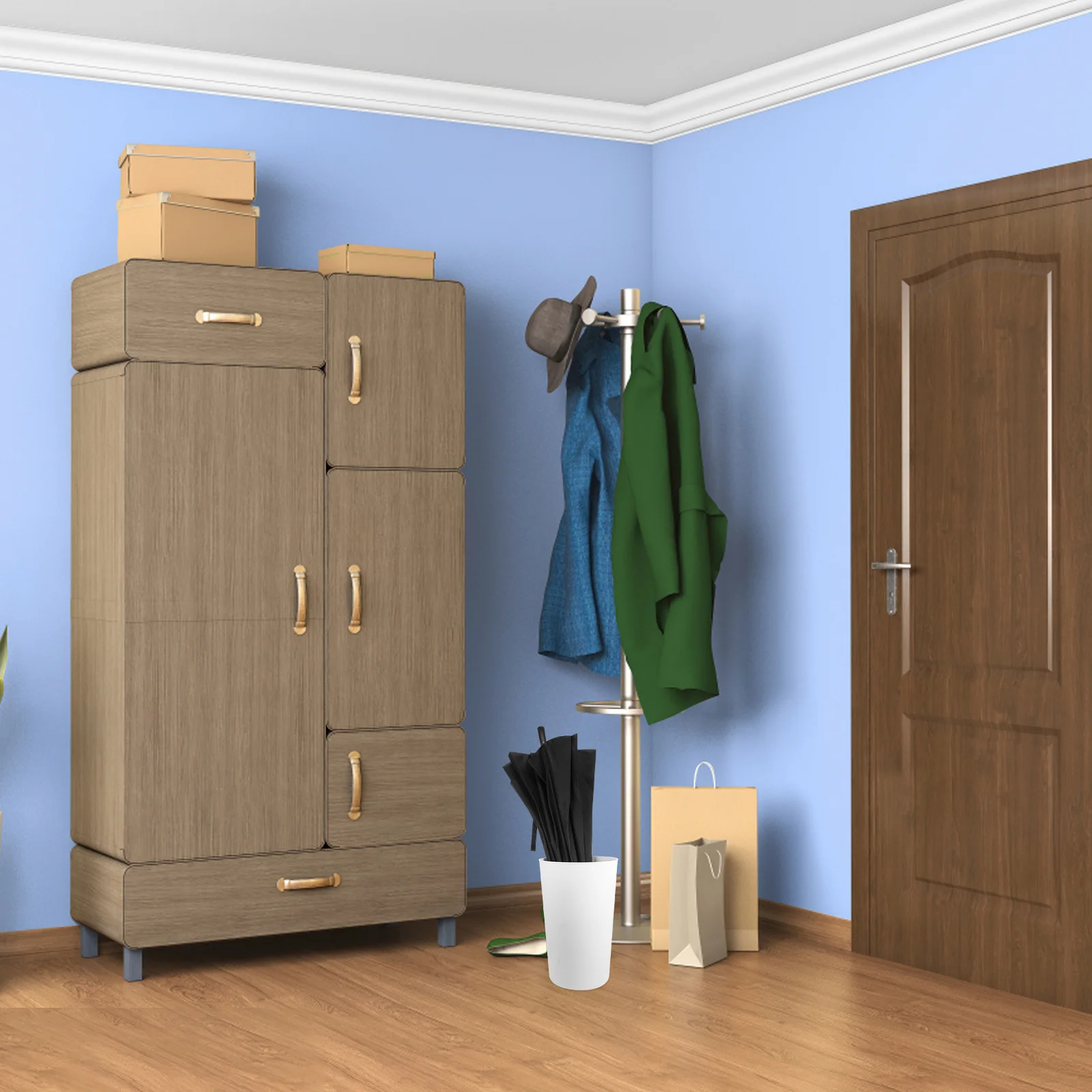 Large Capacity Umbrella Bucket Plastic Storage Organizer for Home Entryway Office Draining Umbrella Stand Umbrellas Organizer
Large Capacity Umbrella Bucket Plastic Storage Organizer for Home Entryway Office Draining Umbrella Stand Umbrellas Organizer