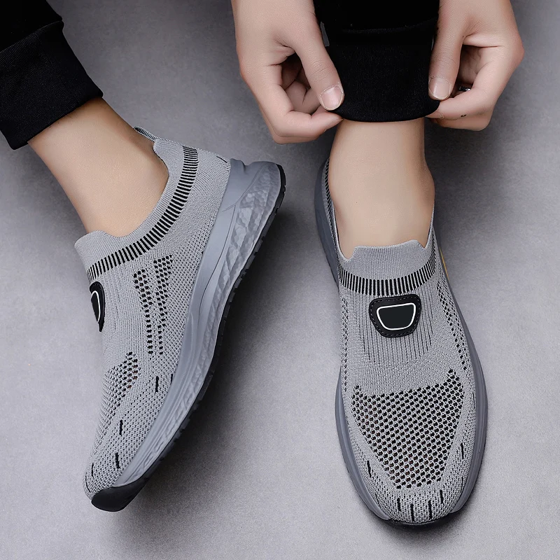 Summer Breathable Sports Leisure Shoes Soft Soled Men's Mesh Shoes Outdoor Commuting Men's Driving Shoes Minimalist New
Summer Breathable Sports Leisure Shoes Soft Soled Men's Mesh Shoes Outdoor Commuting Men's Driving Shoes Minimalist New