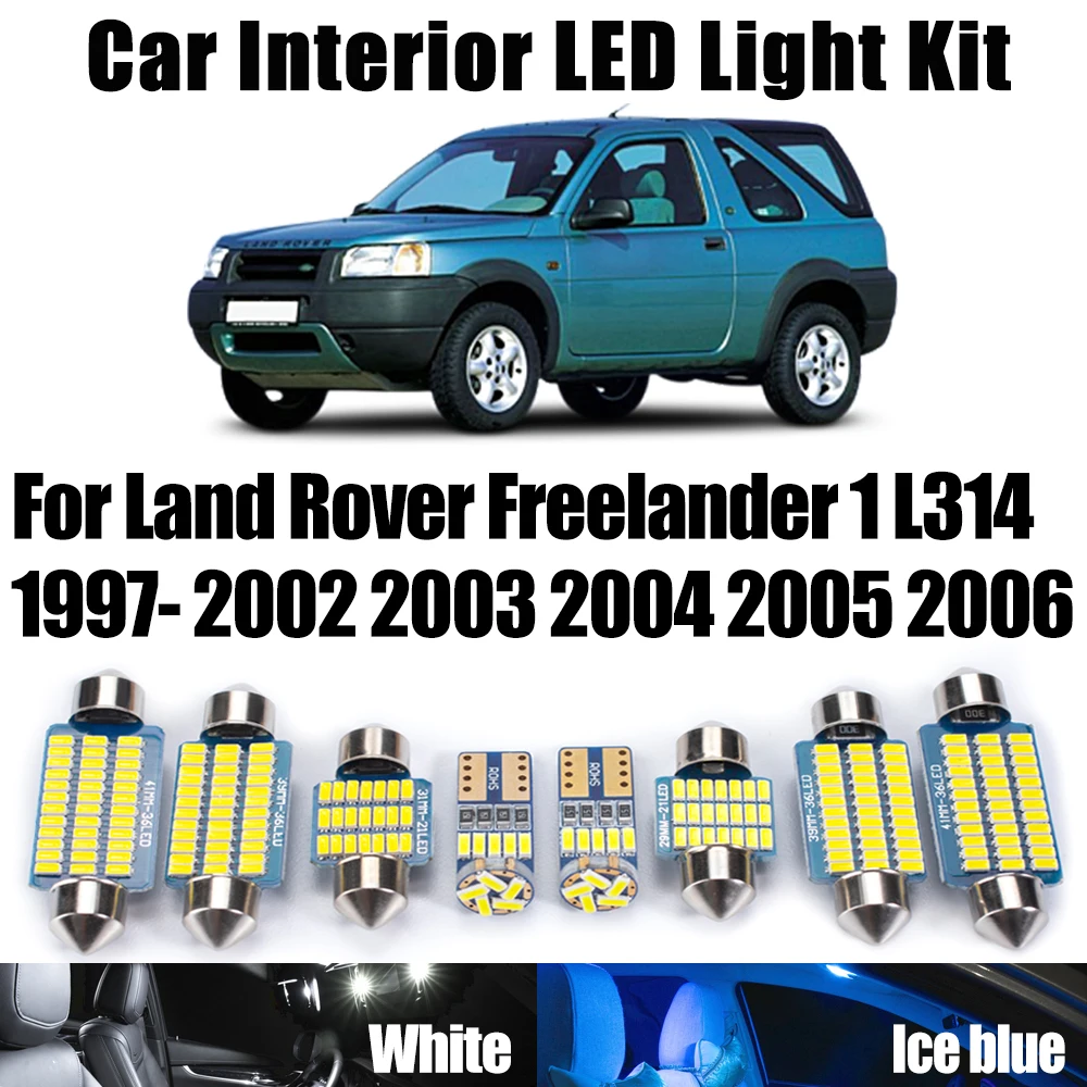12Pcs Car LED Interior Trunk Vanity Mirror Light Canbus Reading Bulbs Kit For Land Rover Freelander 1 L314 1997- 2004 2005 2006
12Pcs Car LED Interior Trunk Vanity Mirror Light Canbus Reading Bulbs Kit For Land Rover Freelander 1 L314 1997- 2004 2005 2006