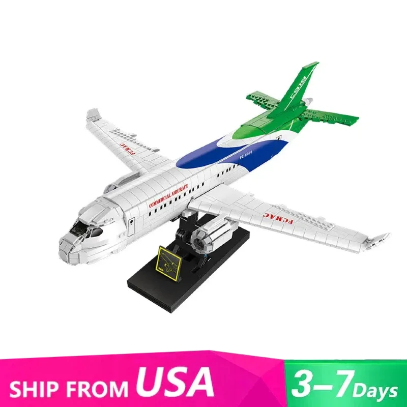 1601 шт., технология MOC, креативный самолет Boeing Dreamliner, строительные блоки, городской транспорт, модель пассажирского самолета, игрушки, подарок для детей
1601 шт., технология MOC, креативный самолет Boeing Dreamliner, строительные блоки, городской транспорт, модель пассажирского самолета, игрушки, подарок для детей