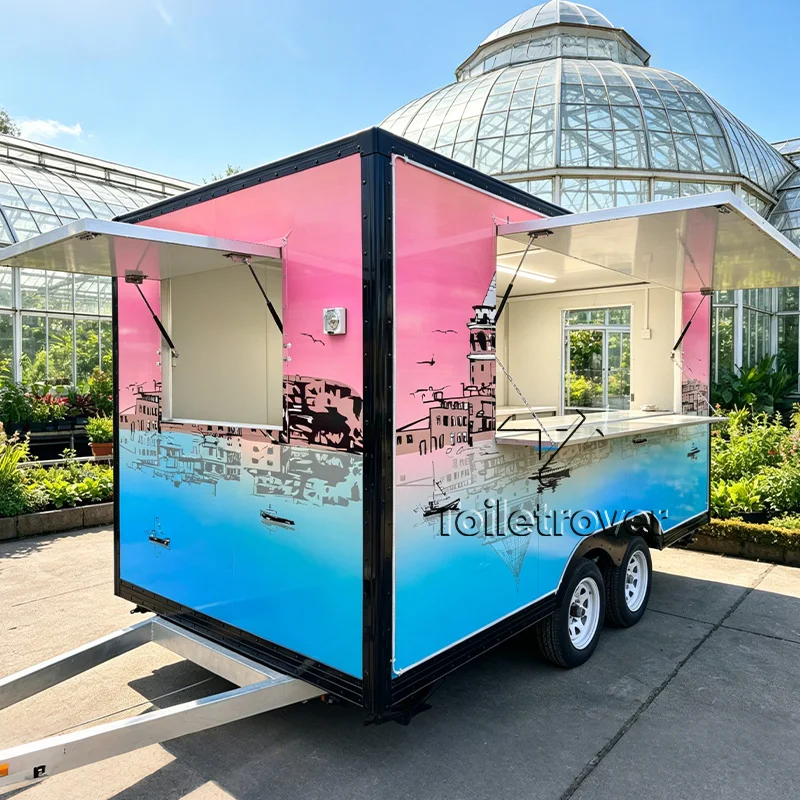Usa Most Popular Outdoor Street Mobile Food Trailer Commercial Food Truck Trailer Ice Cream Air Conditioned Food Truck for Sale
Usa Most Popular Outdoor Street Mobile Food Trailer Commercial Food Truck Trailer Ice Cream Air Conditioned Food Truck for Sale