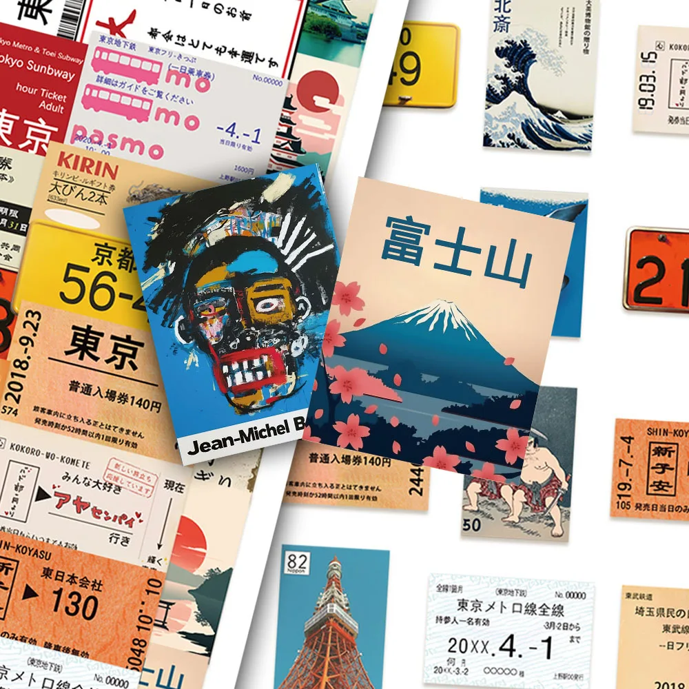 50Pcs Japanese Travel Culture Creative Japanese Stickers Luggage Notebook Skateboard Speaker Waterproof Sticker
50Pcs Japanese Travel Culture Creative Japanese Stickers Luggage Notebook Skateboard Speaker Waterproof Sticker