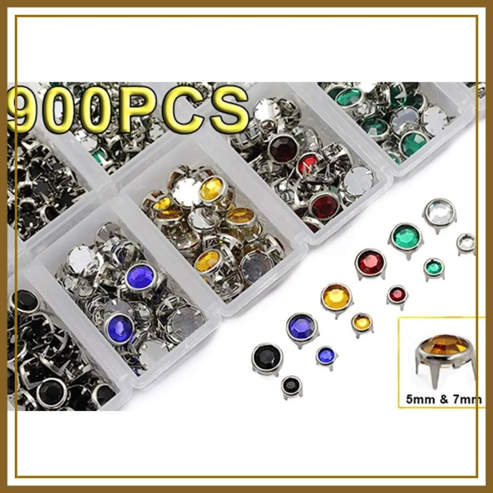 900PCS Rhinestone Stud Refills - Mixed Sizes and Colors for Bedazzler
900PCS Rhinestone Stud Refills - Mixed Sizes and Colors for Bedazzler
