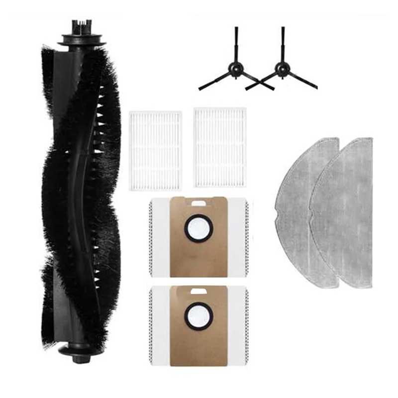 Main Side Brush Mop Filter Dust Bags Set Of 9 For Tapo RV20 Sweeping Machine Accessories-A77G
Main Side Brush Mop Filter Dust Bags Set Of 9 For Tapo RV20 Sweeping Machine Accessories-A77G