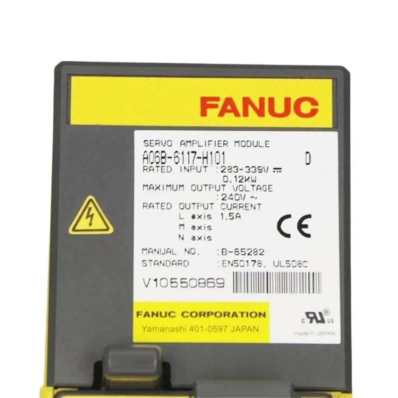 Сервоусилитель Fanuc A06B-6117-H101, проверен, исправен, с ускоренной доставкой
Сервоусилитель Fanuc A06B-6117-H101, проверен, исправен, с ускоренной доставкой