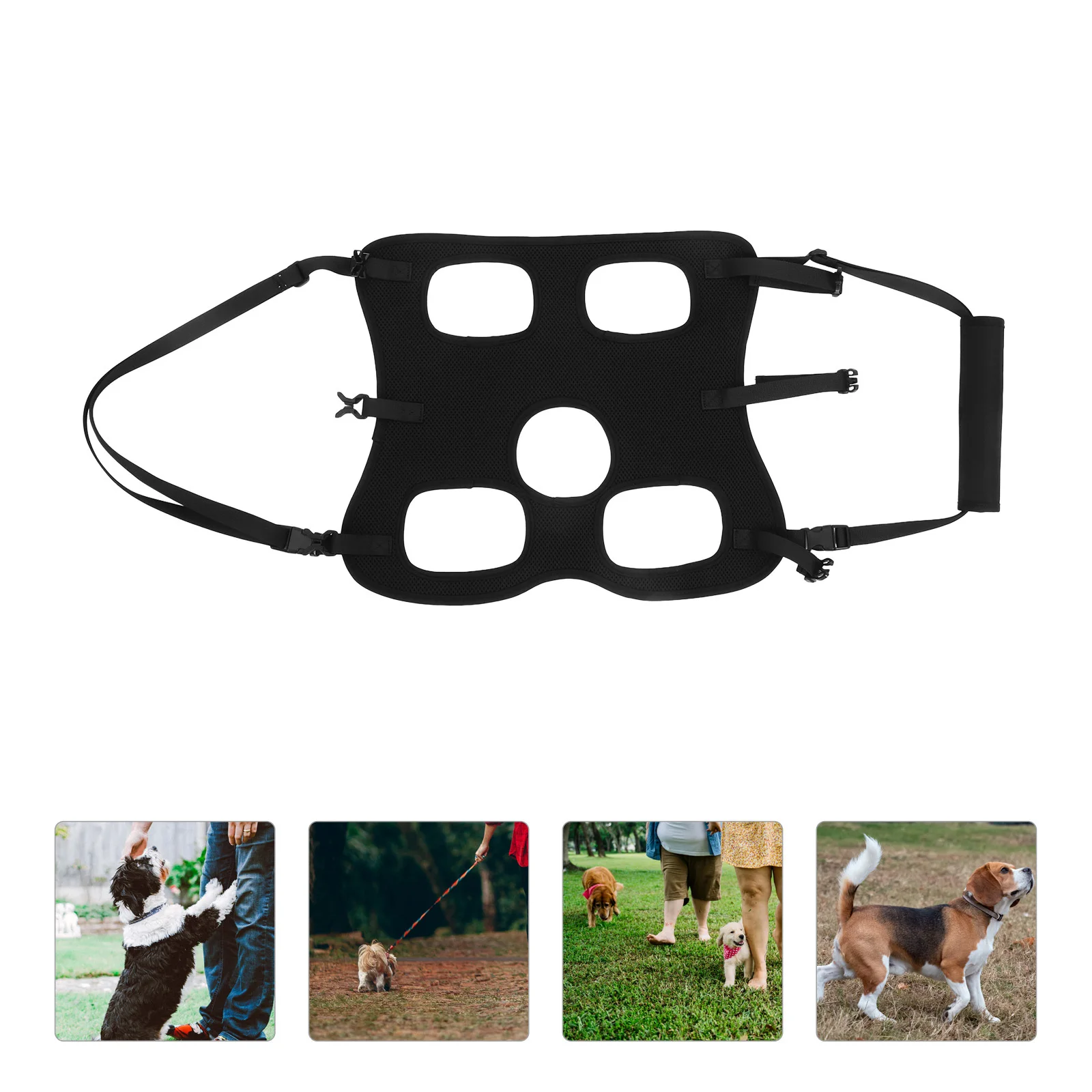 Dog Adjustable Rehab Harness Support Sling Vest for Walking Aid Large Senior Injured Dogs Mobility Lifting Vest 
Dog Adjustable Rehab Harness Support Sling Vest for Walking Aid Large Senior Injured Dogs Mobility Lifting Vest