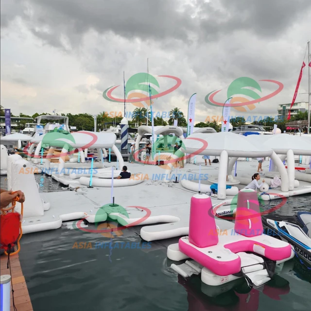 Hot Sale Inflatable Floating Platform Water Park Inflatable Island With Tent Roof Resort Float Party Bana Platform
Hot Sale Inflatable Floating Platform Water Park Inflatable Island With Tent Roof Resort Float Party Bana Platform