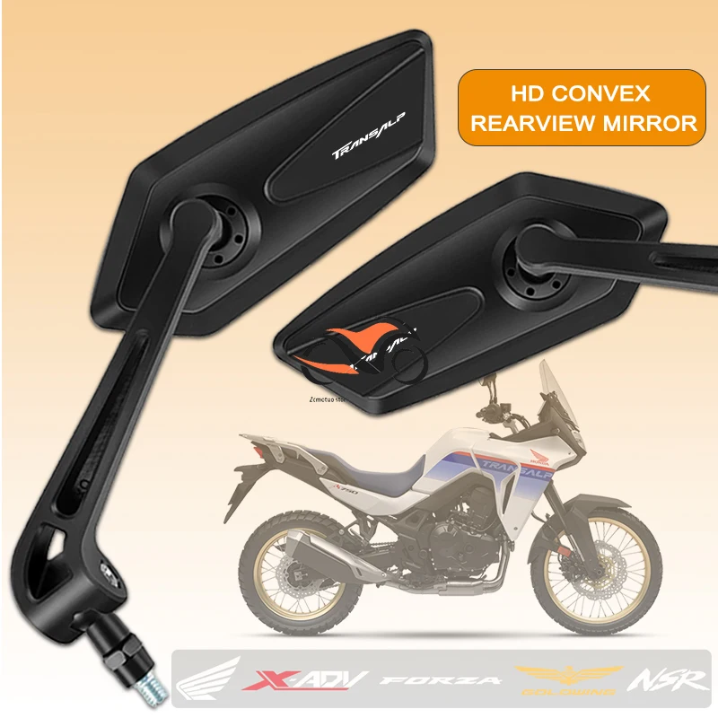For Honda TRANSALP XL600V XL650 XLV 600 650 700 Square Motorcycle Mirror Adjustable Rearview Mirror Easy Installation TRANSALP
For Honda TRANSALP XL600V XL650 XLV 600 650 700 Square Motorcycle Mirror Adjustable Rearview Mirror Easy Installation TRANSALP