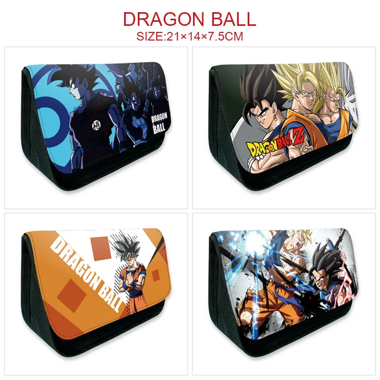 Dragon Ball Pencil Case Large Capacity Double Layer Canvas Anime Son Goku Vegeta Digital Print Flip Stationery Pouch Coin Purse
Dragon Ball Pencil Case Large Capacity Double Layer Canvas Anime Son Goku Vegeta Digital Print Flip Stationery Pouch Coin Purse