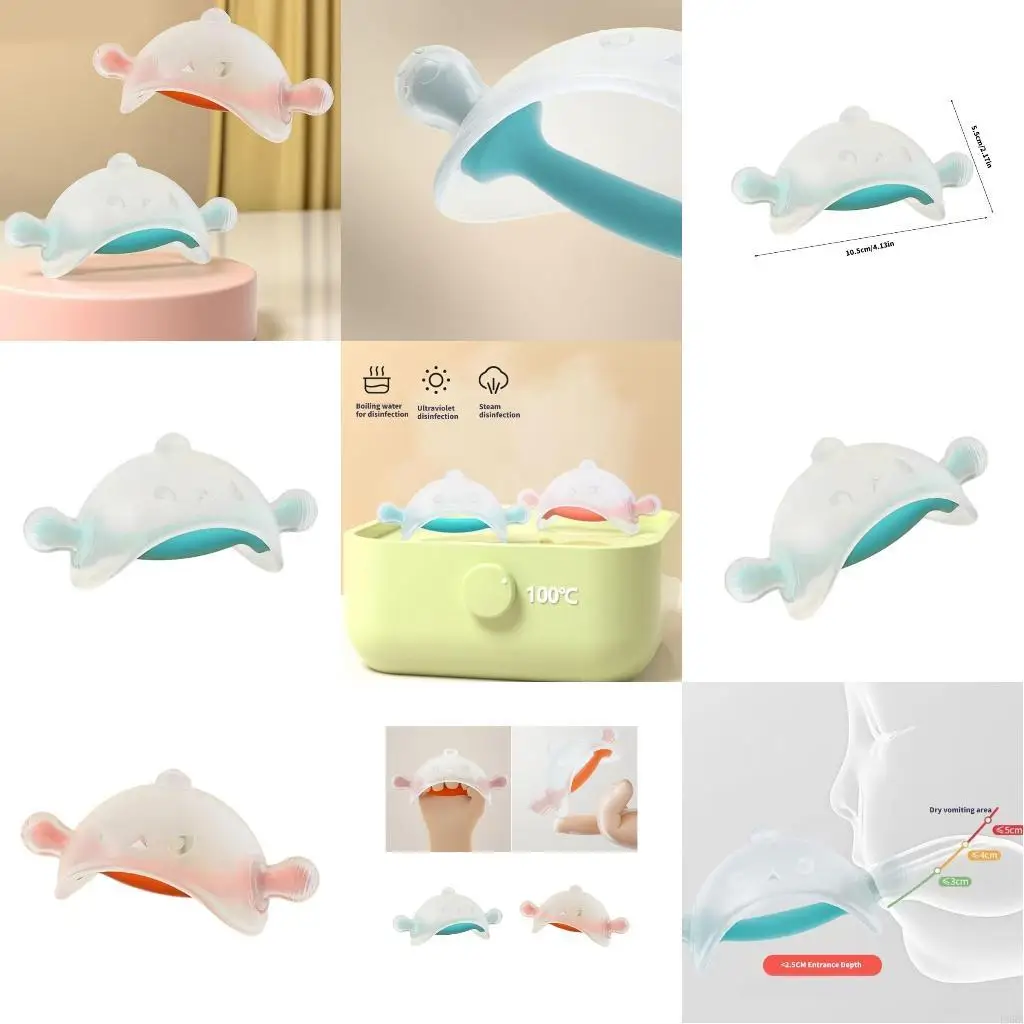 Silicone Teething Toy for Baby 3+ Months Lightweight and Safe Design Sensory Toy L8RB
Silicone Teething Toy for Baby 3+ Months Lightweight and Safe Design Sensory Toy L8RB