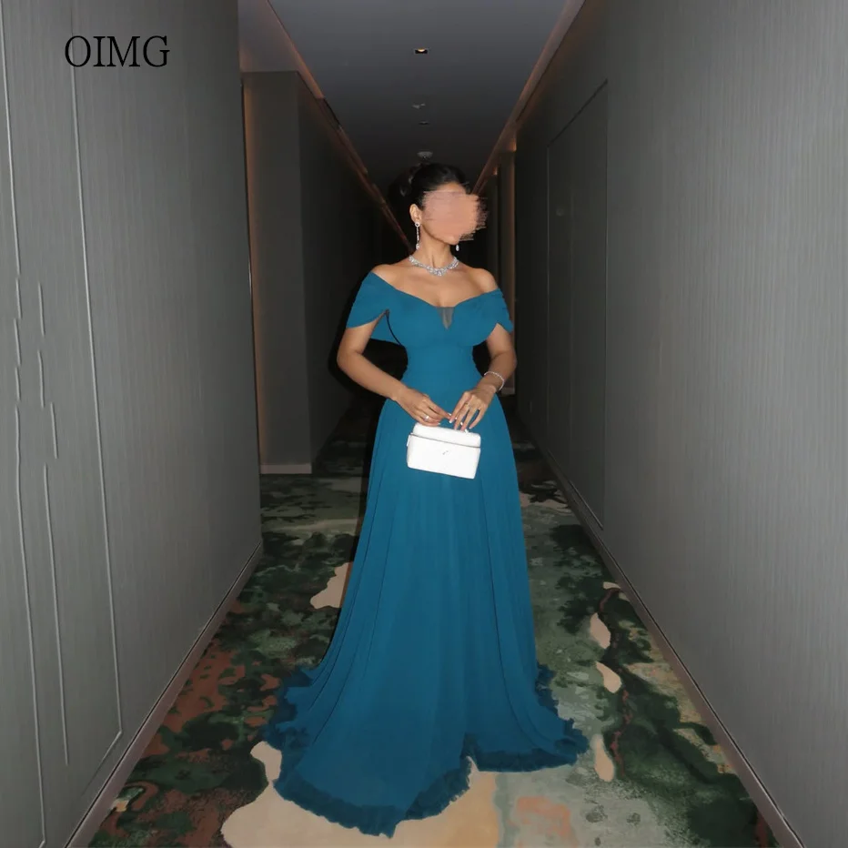 OIMG Modern Blue Off The Shoulder A Line Prom Gowns Backless Party Gown Floor Length Formal Evening Dress 2026 Customized
OIMG Modern Blue Off The Shoulder A Line Prom Gowns Backless Party Gown Floor Length Formal Evening Dress 2026 Customized