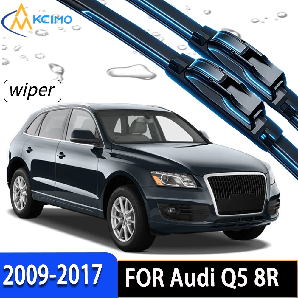 High-Quality Front Windscreen Wipers with Wear-Resistant Rubber, Reliable Performance in All Weather for Audi Q5 8R 2009-2017
High-Quality Front Windscreen Wipers with Wear-Resistant Rubber, Reliable Performance in All Weather for Audi Q5 8R 2009-2017