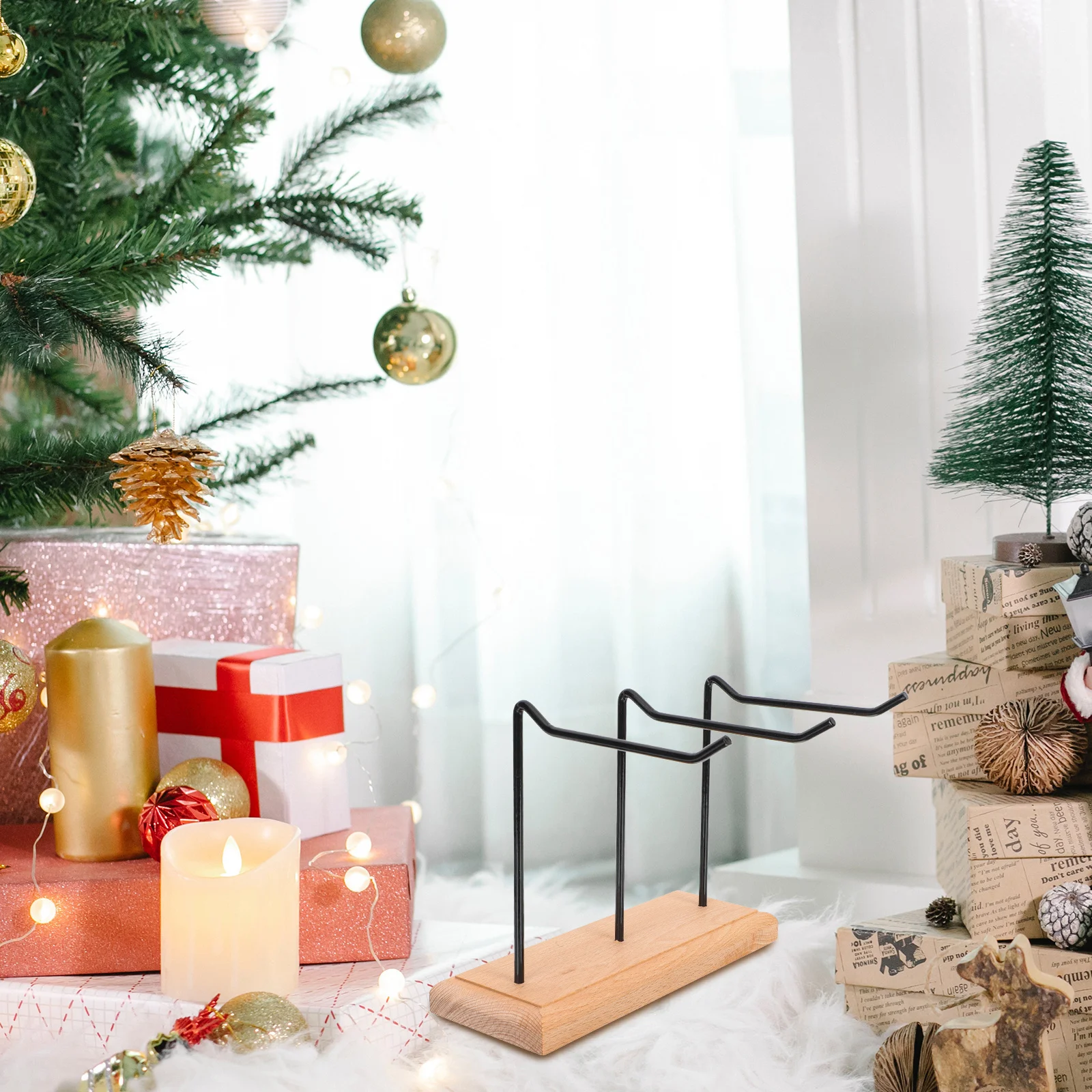 Desktop Jewelry Rack Wooden Iron Base Earring Bracelet Display Stand Household Storage Organizer for Home Decor
Desktop Jewelry Rack Wooden Iron Base Earring Bracelet Display Stand Household Storage Organizer for Home Decor