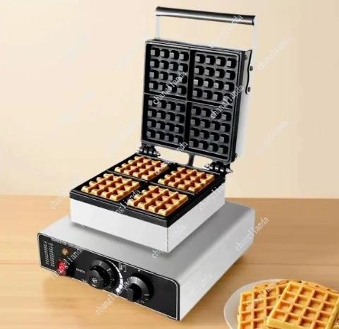 Commercial Electric Waffle Maker Professional 1800W Stainless Steel Non Stick
Commercial Electric Waffle Maker Professional 1800W Stainless Steel Non Stick