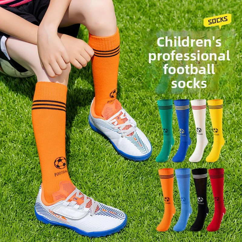 Professional Kids Football Socks Long Tube Anti Slip Soccer Socks for Boys Youth Training Sports Socks
Professional Kids Football Socks Long Tube Anti Slip Soccer Socks for Boys Youth Training Sports Socks