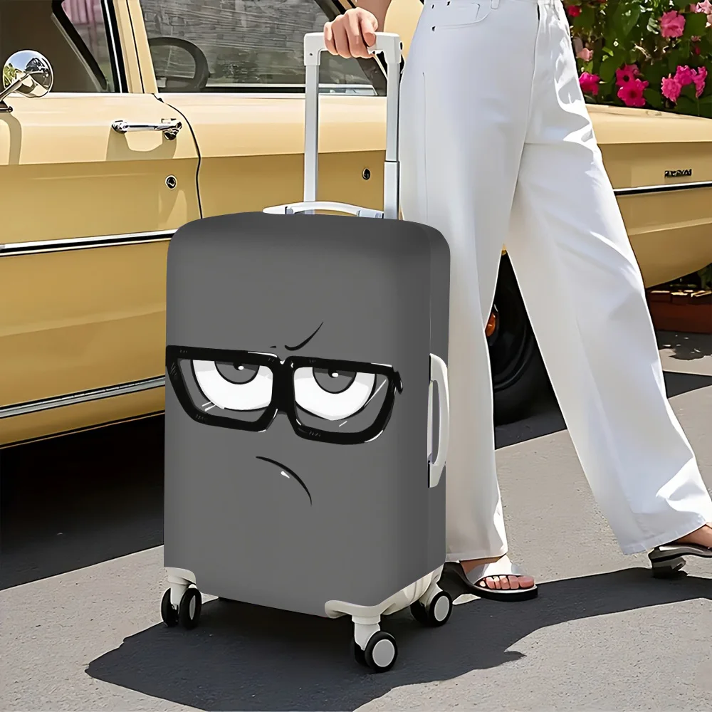 1PC Minimalist Eyeglass Print Luggage Cover for luggage sizes 18-32 inches; dust and elastic travel accessories to effectively p
1PC Minimalist Eyeglass Print Luggage Cover for luggage sizes 18-32 inches; dust and elastic travel accessories to effectively p
