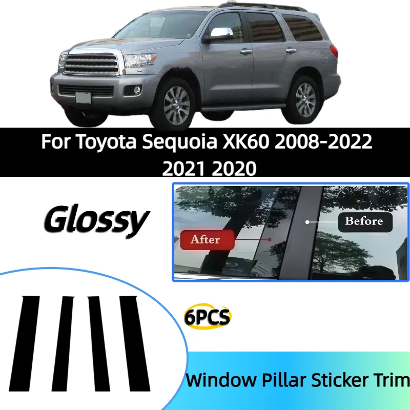 Gloss Black Pillar Post Door Trim Fit For Toyota Sequoia XK60 2008-2022 2021 2020 Window Sticker Deocr Cover Accessories 4Pcs
Gloss Black Pillar Post Door Trim Fit For Toyota Sequoia XK60 2008-2022 2021 2020 Window Sticker Deocr Cover Accessories 4Pcs