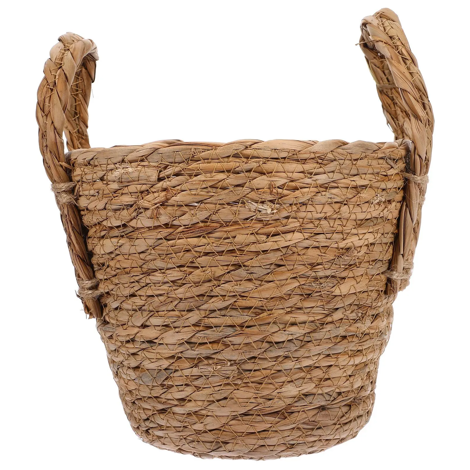 Straw Flowerpot 16CM Handwoven Retro Planter Indoor Wicker Basket Storage Container Plant Vase Gardening Supplies
Straw Flowerpot 16CM Handwoven Retro Planter Indoor Wicker Basket Storage Container Plant Vase Gardening Supplies