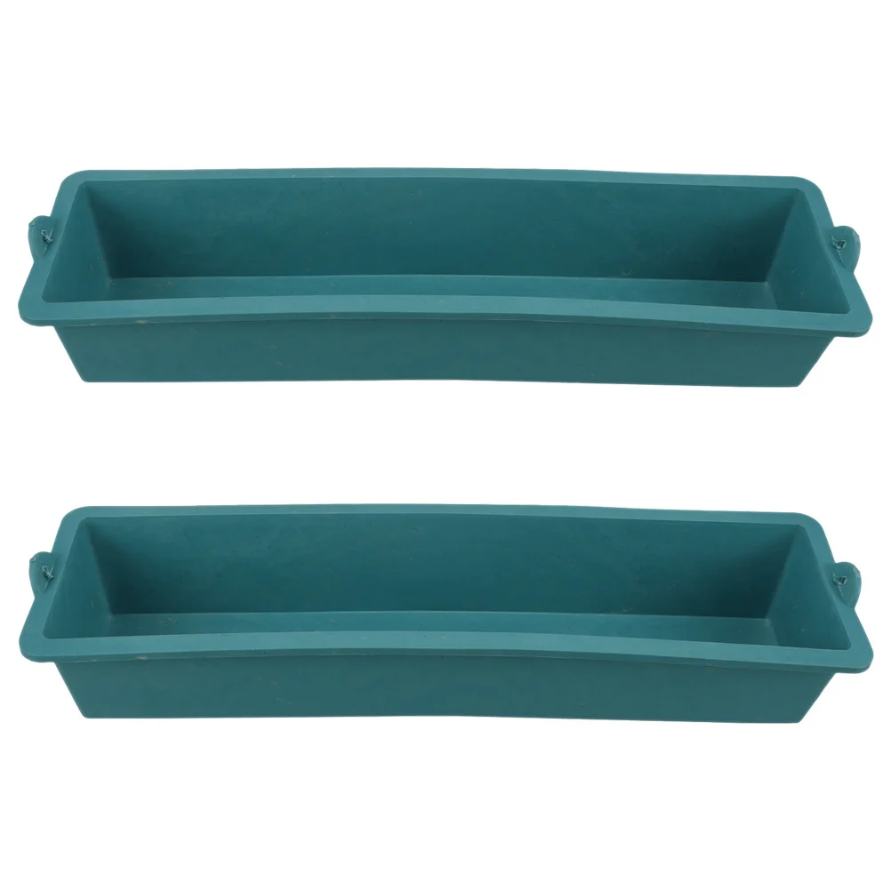 2Pcs Farm Feeding Trough Heavy Duty Plastic Animal Feed Tray Efficient Poultry Feeder for Chicken Duck Goose Cattle
2Pcs Farm Feeding Trough Heavy Duty Plastic Animal Feed Tray Efficient Poultry Feeder for Chicken Duck Goose Cattle