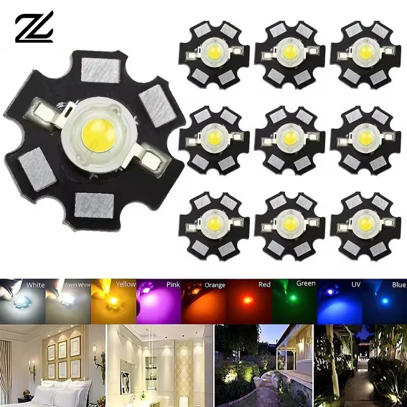10X 20mm 3V 3W High Power Chip Light Bead White Red Blue Green Led Beads Emitter LED Bulb Diodes Lamp With Star Min Heatsink
10X 20mm 3V 3W High Power Chip Light Bead White Red Blue Green Led Beads Emitter LED Bulb Diodes Lamp With Star Min Heatsink