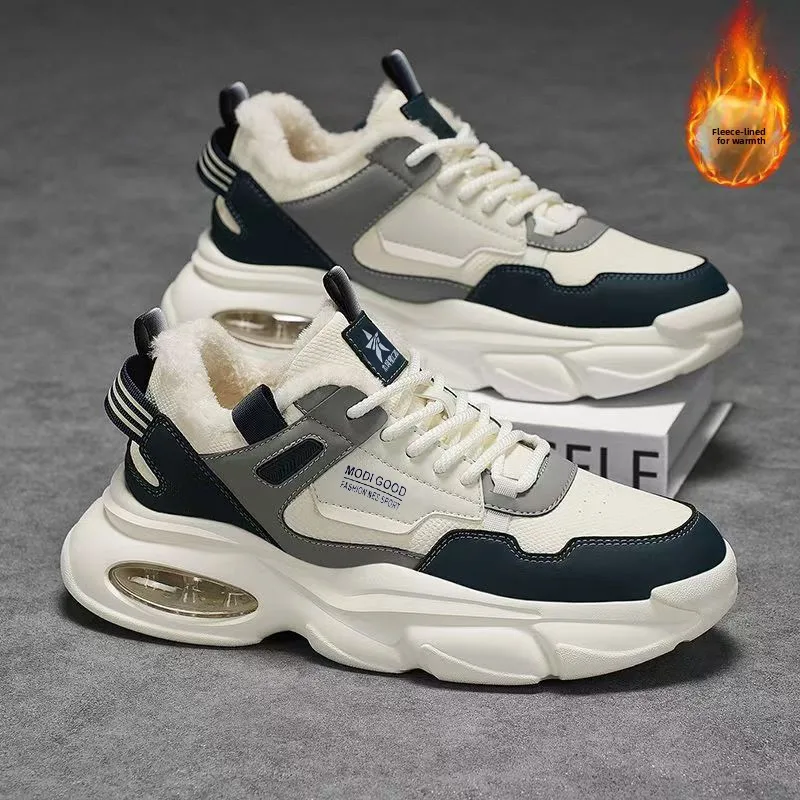 Men's Winter High-Top Sport Shoes Trendy Versatile Running Shoes Teenage Casual Heightening Dad's Cool Shoes Work Boots
Men's Winter High-Top Sport Shoes Trendy Versatile Running Shoes Teenage Casual Heightening Dad's Cool Shoes Work Boots