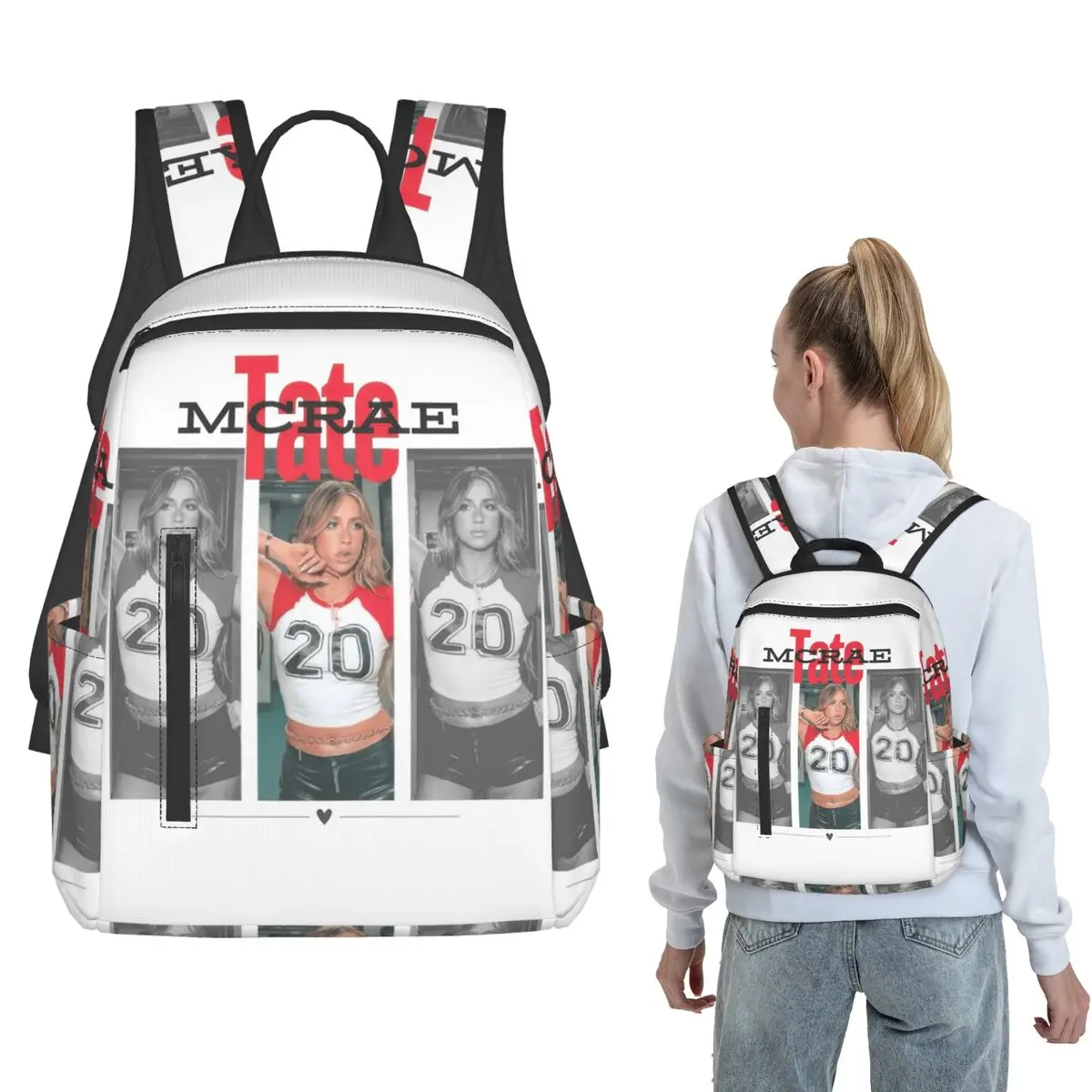 Album Tour Music Singer Logo Backpack Large Capacity Kids BookBag School Bag Shoulder Bags for Men Women
Album Tour Music Singer Logo Backpack Large Capacity Kids BookBag School Bag Shoulder Bags for Men Women