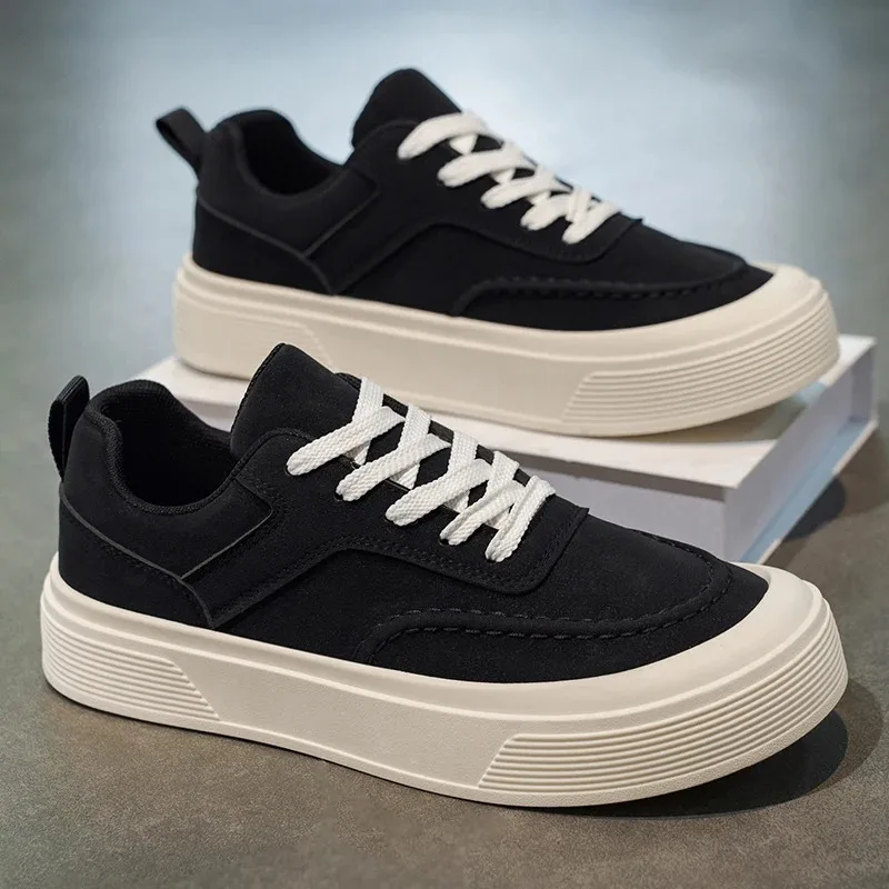 Винтажные замшевые кроссовки на платформе для мужчин — удобные низкие повседневные туфли, нескользящие, дышащие, для прогулок и ежедневной носки
Винтажные замшевые кроссовки на платформе для мужчин — удобные низкие повседневные туфли, нескользящие, дышащие, для прогулок и ежедневной носки